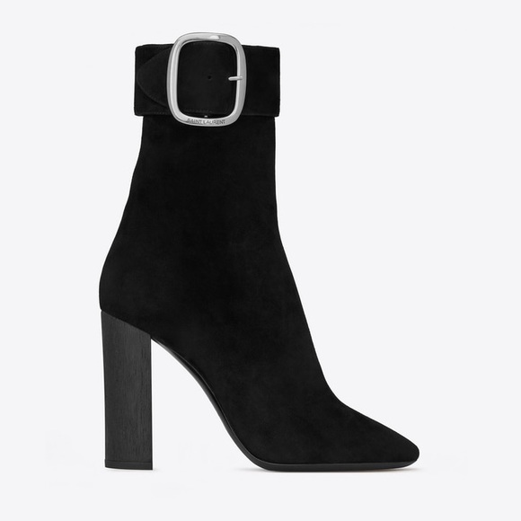 Saint Laurent Suede Joplin Boot - 39.5 - Picture 1 of 8